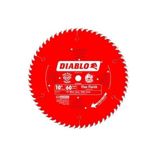 Diablo D1060X 60 Teeth Miter and Table Saw Blade for Wood