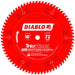 Diablo D1072CDC 10" x 72 Tooth Trex Saw Blade