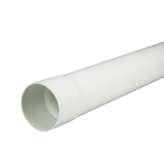 3" Solid PVC Sewer & Drain Pipe 10'