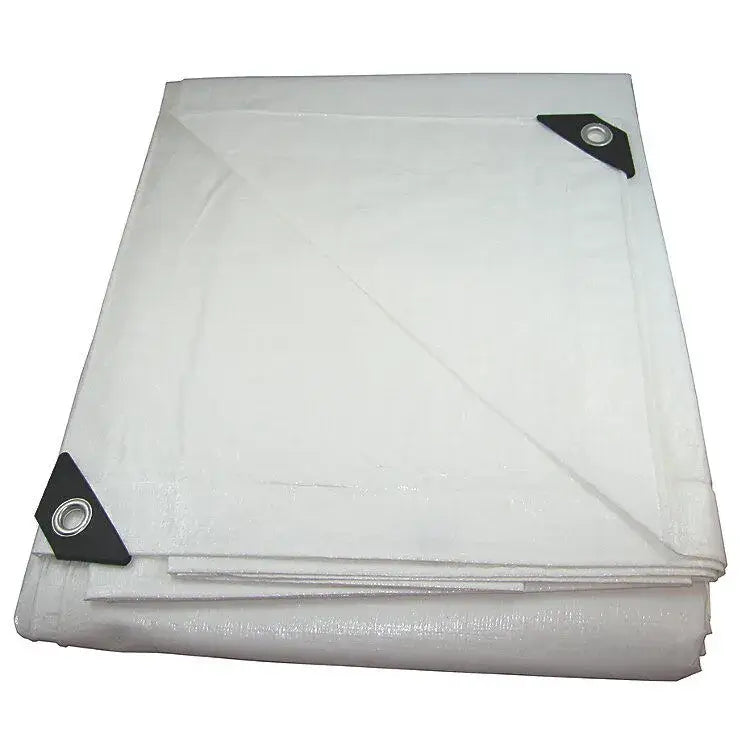 White Poly Tarps