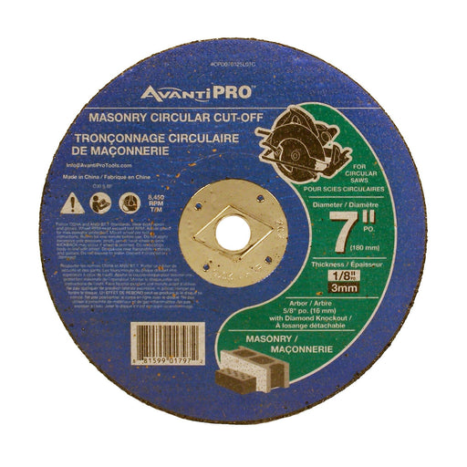 Diablo 7 in x 1/8 in x 5/8 in Masonry Cut-Off Wheel
