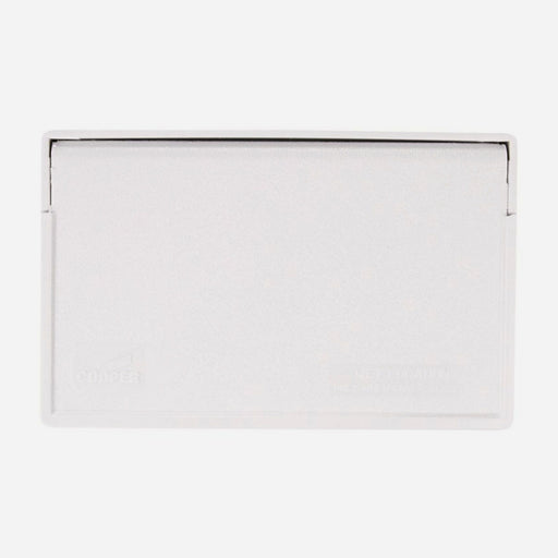 Eaton S3966W white weatherproof horizontal GFCI cover