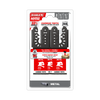 1-1/4" AMPED™ Steel Demon™ Universal Fit Carbide Teeth Oscillating Blades for Metal (3-Pack) DOU125CF3