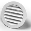 1-1/2" Round Plastic Mini Louver Vent - 61PML151