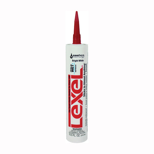 Sashco Lexel advanced polymer sealant white 10.5 oz cartridge