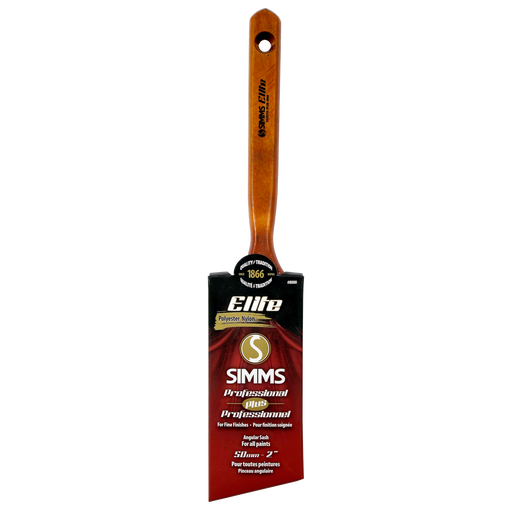 Simms angular sash paint brush, series photo shown 2 in.