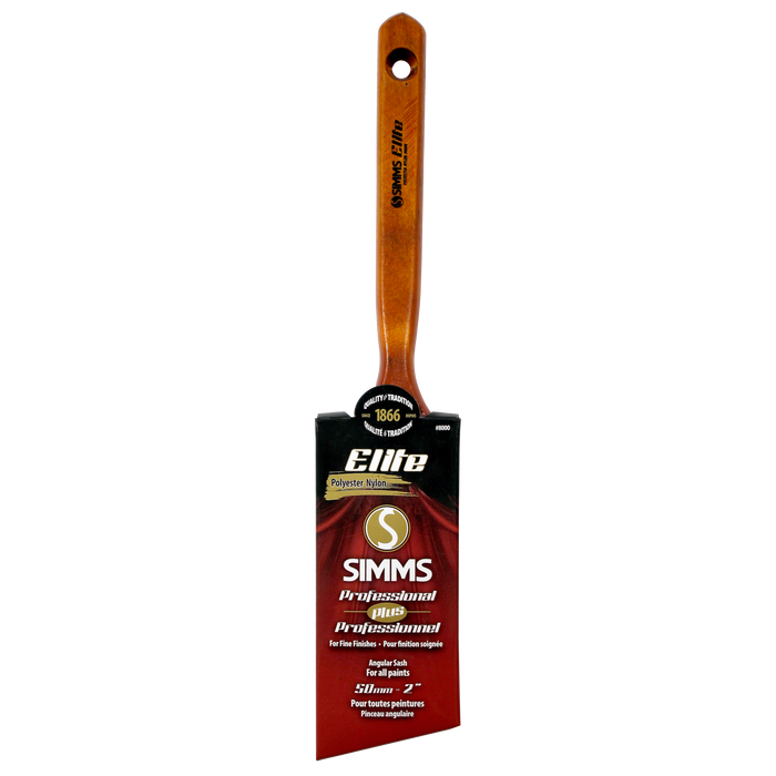 Simms angular sash paint brush, series photo shown 2 in.