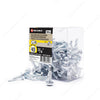 #10 by three quarter inch Zinc Pan Head Self Drilling Tek Metal Screws 100/Pack