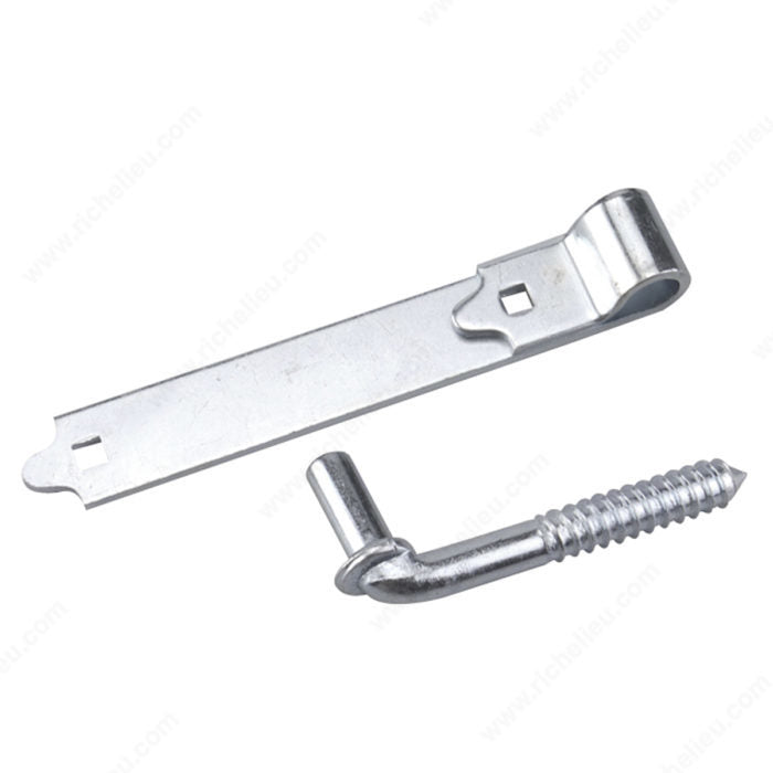 Onward - 8" Screw Hook with Strap Hinge - 932XB