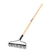 Truper Tru Built 14-tine welded bow rake with 48 in. wood handle