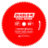 Diablo D1280CF 12" x 80 Teeth Steel Demon Cermet II Saw Blade for Thin Metal