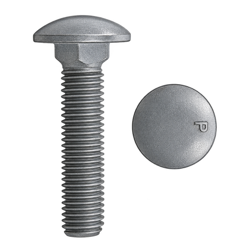 3/4" hot dipped galvanized carriage bolt