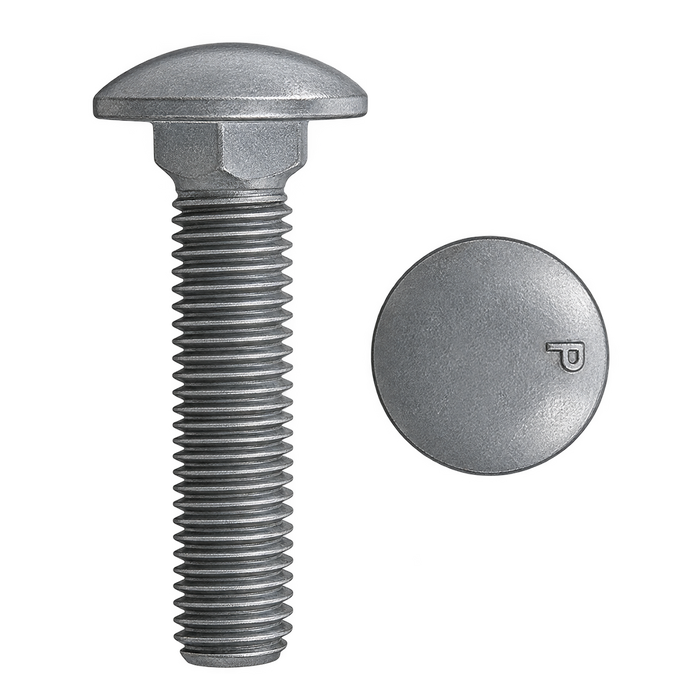 3/4" hot dipped galvanized carriage bolt