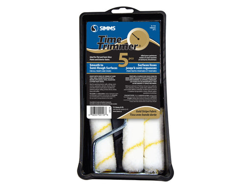 Simms Time Trimmer 4 in. fabric roller and tray set, series photo