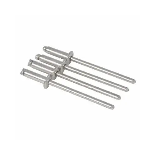 Arrow - 1/8" x 1/4" Grip Range Medium Aluminum Pop Rivets (20-Pack) - 04RMA18