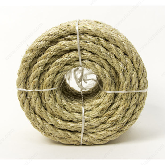 KingCord - 3/8" x 50' Twisted Sisal Twine - 300171BGV10
