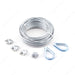 King Chain - 3/32" x 50' Galvanized Aluminum Aircraft Cable - 500185