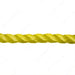 King Cord - Yellow Twisted Polypropylene Rope (Sold Per Foot) - (Select Size)