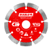 Diablo Diamond Segmented Masonry Cut-Off Blade for Concrete, Brick and Block, 4-1/2 in.