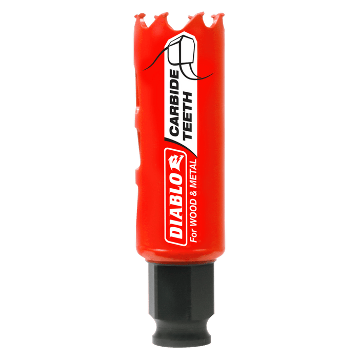 Diablo 1" Carbide Teeth Hole Saw for Wood and Metal