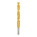 Milwaukee SHOCKWAVE RED HELIX titanium drill bit with 1/4 in. hex shank, 5/16 in.