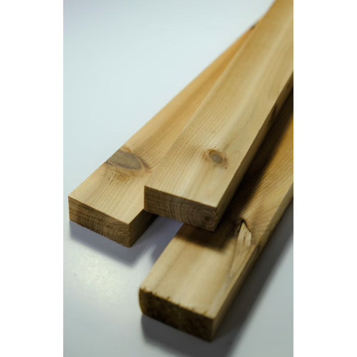 1" x 2" Select Western Red Cedar Dimensional Lumber