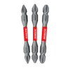 2-1/2" Double-Ended Phillips Drive Bit Set (3-Piece) DDEPHV25-S3