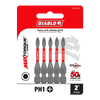 2" #1 Phillips Drive Bits (5-Pack) DPH12P5