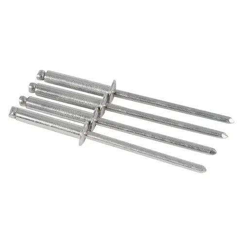 Arrow - 1/8" x 1/2" Grip Range Long Aluminum Pop Rivets (15-Pack) - 04RLA18