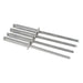 Arrow - 1/8" x 1/2" Grip Range Long Aluminum Pop Rivets (15-Pack) - 04RLA18