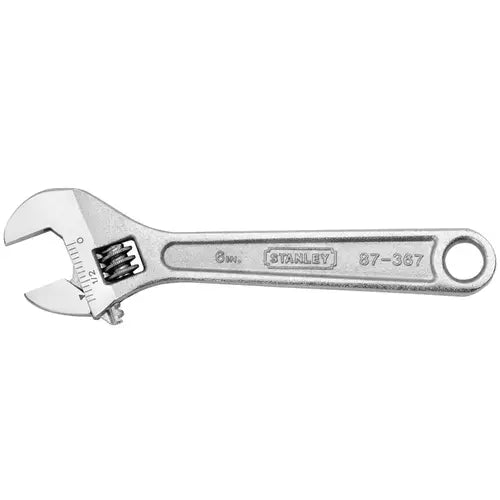 Stanley - 6" Adjustable Steel Wrench - 87-367