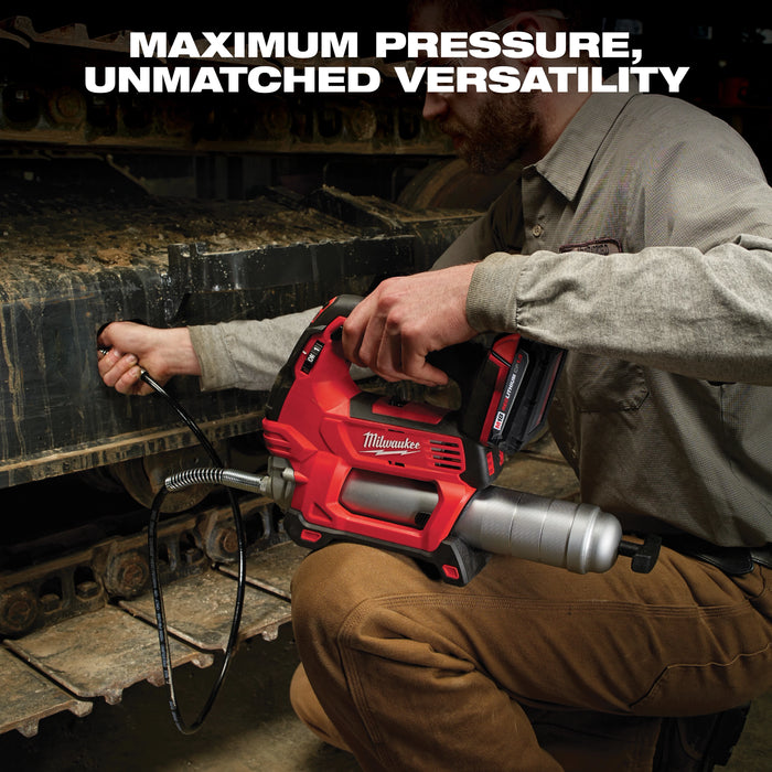 Milwaukee 2646-20 M18 Cordless 2-Speed Grease Gun, view 3
