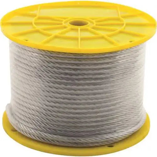 King Chain - 1 ft. 7x7 Strand PVC Coated Wire Aviation Cable (Select Size)