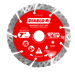 Diablo Diamond Segmented Turbo Masonry Cut-Off Blade for Concrete, Brick and Block, 7 in.