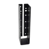 2" x 10" Black Concealed Flange Z-Max Single Ply Hanger - APLH210