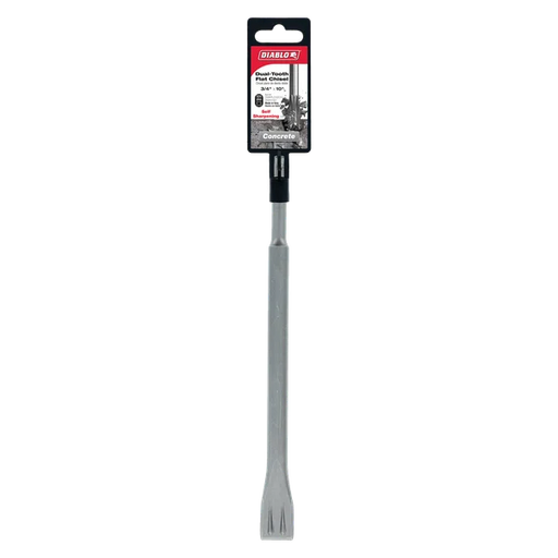 Diablo DMAPLCH2010 3/4" x 10" SDS-Plus Dual-Tooth Flat Chisel in Packaging