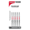 Diablo DJT118A5 3-5/8" 17/24TPI High Speed Steel Jig Saw Blades for Medium Metal (5-Pack) in Packaging