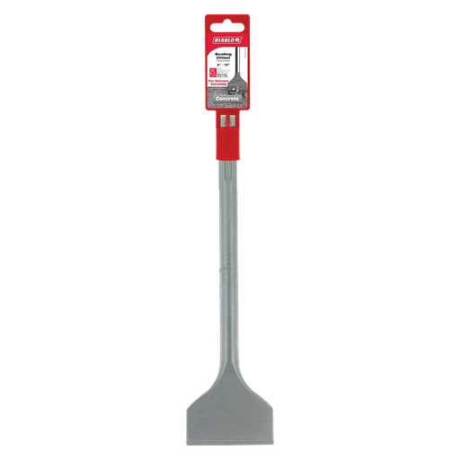 Diablo DMAMXCH1000 3" x 12" SDS-Max Scaling Chisel in Packaging