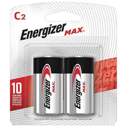 Energizer Max C Alkaline Batteries 2 Pack