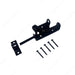 Slide Action Latch Black with Screws - Onward 303FBV 