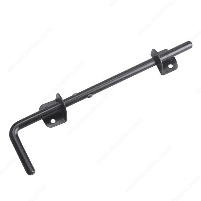 18" Black Gate Cane Bolt - Onward 3055FBR