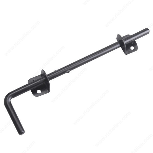 12" Black Gate Cane Bolt - Onward 305FBR