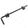 12" Black Gate Cane Bolt - Onward 305FBR