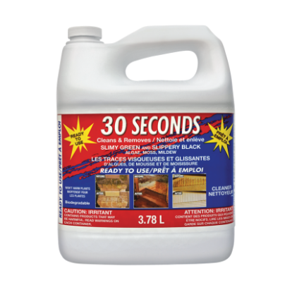 30 Seconds Ready-to-Use Outdoor Cleaner, 3.78 L jug