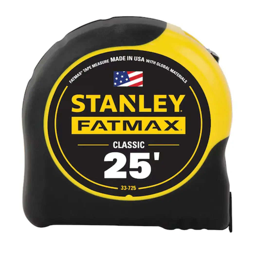 Stanley 33725 25' FATMAX Tape Measure — Griff Building Supplies