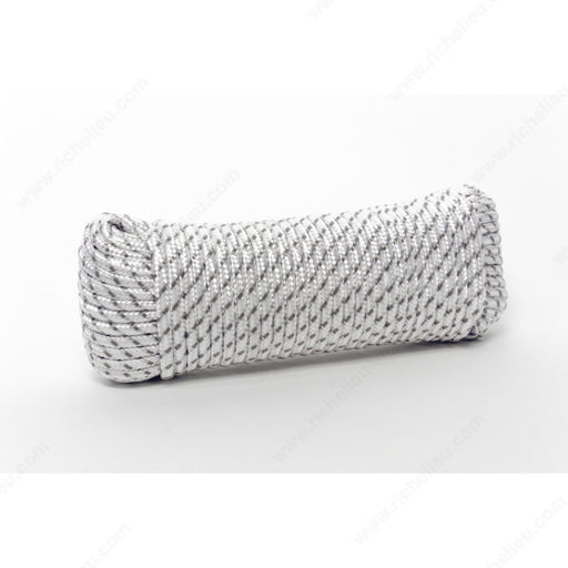 King Cord - 1/4" x 100' Diamond Braided Polyester Rope - 342781BG