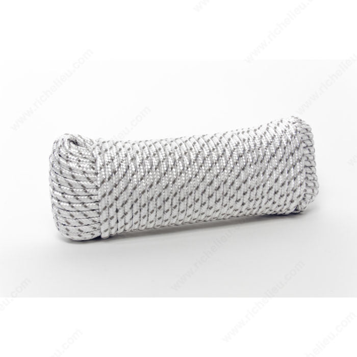 King Cord - 1/4" x 100' Diamond Braided Polyester Rope - 342781BG