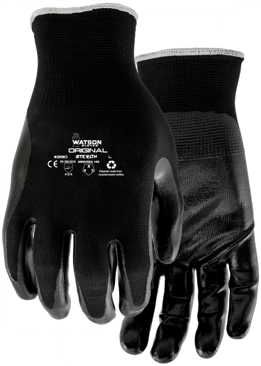 Watson 390 Stealth Original nitrile coated work gloves
