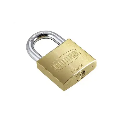 GUARD - 2" Single Locking Brass Padlock - 01G00285