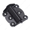 3" Black Non-Adjustable Integrated Surface Spring Hinges (2-Pack) - Onward 44FBV
